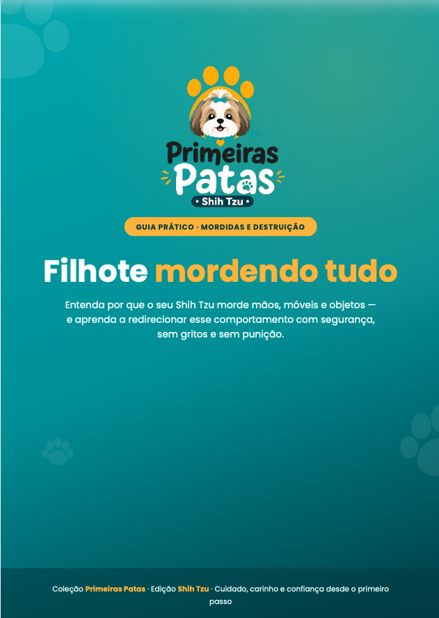 Guia: Filhote mordendo tudo